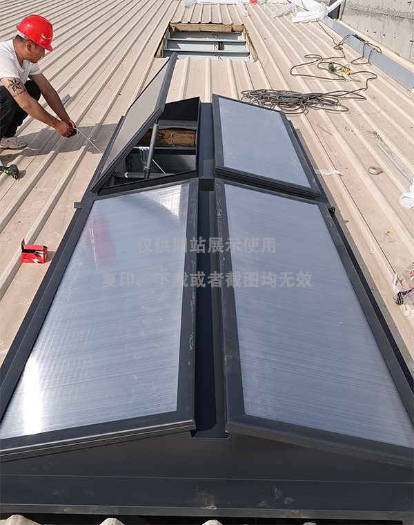 兰州王老吉生产车间米脂排烟天窗