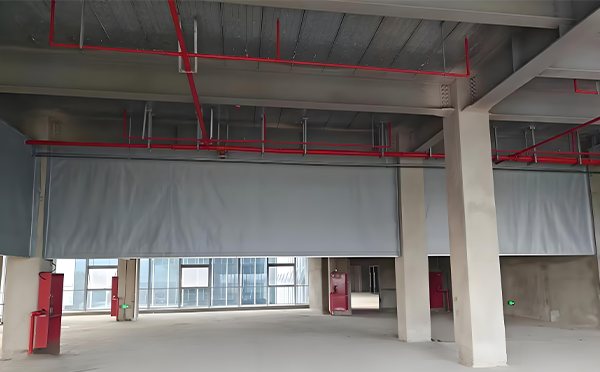 米脂防火布挡烟垂壁