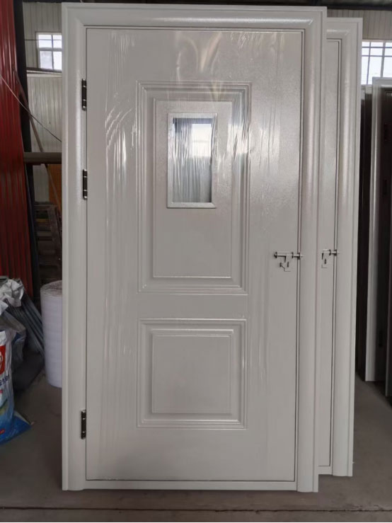 米脂学校教室门