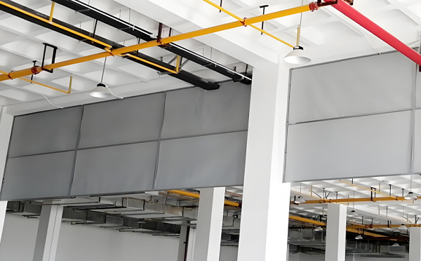 商场防烟分区常闭节点:米脂挡烟垂壁高度与控制器接线图解 商场防烟分区常闭节点:米脂挡烟垂壁高度与控制器接线图解